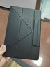 博翼適用榮耀平板gt2pro/magic pad3保護套12.5英寸新款3+Y折百變支架全包翻蓋磁吸搭扣防摔簡(jiǎn)約外殼 黑色【3+y折百變折疊】 榮耀GT2Pro/Magicpad3-12.5英寸 曬單實(shí)拍圖