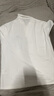 CHINISM CH赤塵翻領(lǐng)簡(jiǎn)約刺繡polo衫男士夏季新品商務(wù)短袖t恤涼感半袖上衣 本白色 L 曬單實(shí)拍圖