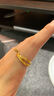 周大福 流金歲月系列環(huán)環(huán)相扣雙環(huán)黃金戒指女(工費(fèi):320計(jì)價(jià))F234435禮物 12號 足金 約2.95g 曬單實(shí)拍圖