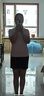 駱駝（CAMEL）速干運動服女短袖T恤褲跑步兩件套裝 J25BAXLN076 剛柔粉/黑 XL 曬單實拍圖
