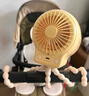 小熊（Bear）電風(fēng)扇風(fēng)寶嬰兒車(chē)風(fēng)扇可搖頭小風(fēng)扇八爪魚(yú)電風(fēng)扇寶寶專用推車(chē)桌面夾扇兒童床上電扇DFS-K05C3 曬單實(shí)拍圖