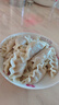 三全餃子王煎餃 輕食蕎麥蒸餃 黃金比例大水餃 餃子王經(jīng)典豬肉蒸餃(12只)420g 曬單實拍圖