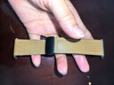 Freeson 適用三星Watch8 Classic真皮表帶智能手表腕帶商務(wù)時(shí)尚表帶舒適透氣【頭層牛皮-磁吸表扣】棕色 曬單實(shí)拍圖