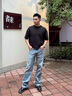 Calvin KleinJeans【明星同款復(fù)刻90系列】25春夏男ck復(fù)古直筒牛仔褲4RB700G RJJ-牛仔淺藍(lán) 30 曬單實(shí)拍圖