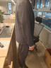 羅蒙（ROMON）夏季薄款防曬西服男士春夏潮流休閑單西冰絲透氣防曬西裝外套男 灰綠 XL /180碼 曬單實(shí)拍圖
