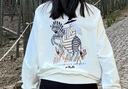FILA 斐樂(lè )官方女子套頭衛衣2025秋冬時(shí)尚休閑寬松刺繡針織上衣 曬單實(shí)拍圖