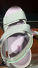 斯凱奇（Skechers）涼鞋女士夏季軟底運動涼拖鞋厚底增高女鞋外穿透氣沙灘鞋141552 曬單實拍圖