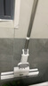 大衛(wèi)膠棉拖把38cm海綿頭桿長132cm2頭M12巨無霸滾輪式大號膠棉拖 曬單實拍圖