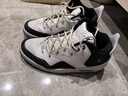 Jordan男休閑鞋喬丹 防滑耐磨 COURTSIDE 23運動(dòng)鞋AR1000-104白黑40.5 曬單實(shí)拍圖