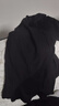丹寶羅（Doubl）練功服交誼舞上衣男裝成人跳舞服裝男摩登舞服吉特巴男士拉丁舞衣 男士拉鏈短袖黑色（字母標(biāo)） L 曬單實(shí)拍圖