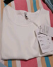 森馬（Semir）短袖t恤女短款修身圓領(lǐng)內(nèi)搭25夏涼感V領(lǐng)上衣109325100006 曬單實(shí)拍圖