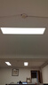 雷士彈簧卡扣300x600x1200嵌入式平板燈石膏板PVC開(kāi)孔暗裝燈 超亮300*1200彈簧燈48W 曬單實(shí)拍圖