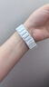 watchbond適用華為手表Watch Fit4Pro表帶Fit4/Fit3陶瓷鋅合金女士款Fit2金屬腕帶智能運動(dòng)華為手環(huán)女生官方 真陶瓷【gt5pro同款三珠流線(xiàn)】全白-蝴蝶扣 適用華為手表WatchFit4/Fit4Pro表帶 曬單實(shí)拍圖