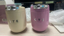 OTE歐堤復古設計保溫杯無縫內膽316不銹鋼咖啡杯水杯家用茶杯禮物 芭比粉220ml【316不銹鋼內膽】 曬單實拍圖