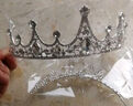 小咔衣濃兒童皇冠頭飾公主女童王冠水晶發(fā)箍小孩生日發(fā)卡小朋友演出飾品 白色-15# 曬單實(shí)拍圖