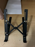 【全網(wǎng)熱銷(xiāo)】新款碳素鋼加厚全金屬平板筆記本電腦支架散熱桌面增高旋轉折疊游戲辦公iPad平板通用 【活動(dòng)專(zhuān)屬】黑色 升級ABS材質(zhì)塑料 可折疊支架 曬單實(shí)拍圖