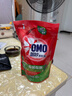奧妙（OMO）洗衣液升級酵素除菌除螨抑菌潔凈去漬去污桉樹(shù)艾草香家用替換裝PY 【補充裝】除菌除螨400g袋裝 曬單實(shí)拍圖