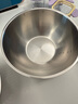 菲仕樂(lè) 家用廚房全不銹鋼 果蔬籃 濾水籃 瀝水籃果盤洗菜盆菜盆洗菜籃 全不銹鋼果蔬籃濾水籃兩件組24cm 曬單實(shí)拍圖