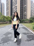 ZHR休閑鞋女內(nèi)增高夏季女鞋多巴胺百搭透氣德訓(xùn)鞋女 QS52E 米色 37 曬單實(shí)拍圖