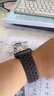 Apple watch蘋果手表原裝表帶iWatch表帶 精織尼龍表帶 運(yùn)動(dòng)硅膠表帶 二手蘋果手表表帶 老款【8成新】黑色Nike（一副裝無原包裝） 大表盤適用 M/L(大號(hào))適合150–200毫米腕圍 曬單實(shí)拍圖