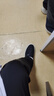 駱駝牌男士布鞋發(fā)泡軟底舒適透氣懶人厚底休閑鞋P14S046004黑色41 曬單實(shí)拍圖