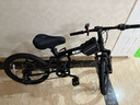 EROADE德國兒童折疊自行車男孩青少年初中小學(xué)生鋁合金山地車中大童女孩 全鋁合金造-黑色 20寸6速【經(jīng)典版】身高120-145cm 曬單實拍圖