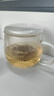 富光花茶杯 男女士茶水分離杯子 雙層辦公泡茶玻璃杯帶把高硼硅水杯 曬單實(shí)拍圖