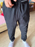 駱駝（CAMEL）運動套裝男立領長袖兩件套休閑運動服 7C1226L5464 幻影黑 XL 曬單實拍圖