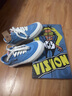 VISION STREET WEAR官方PSYCHO限定系列FLAT TOP多色低幫街頭板鞋平底帆布鞋男女鞋 天空藍 常規款 42.5 曬單實(shí)拍圖