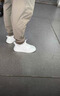 SENMA森馬男鞋夏季2025新款透氣網(wǎng)面休閑輕奢板鞋男士運動軟底增高小白潮鞋 白藍 42 曬單實拍圖