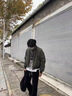 MMOPTOP美式高街彎刀褲子夏季男士顯瘦設(shè)計(jì)感微喇休閑褲MXXK25黑色L 曬單實(shí)拍圖