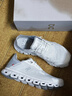On昂跑 Cloud 6 Coast 2025 春夏新品女款可踩跟休閑運(yùn)動(dòng)鞋 White | Glacier 白色 | 冰川灰 38 曬單實(shí)拍圖