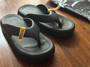 WCZ德國拖鞋男士女士居家室內外穿防滑防臭耐磨高端室外夾腳人字拖 耀夜黑男款  40 /41 【適合39-40腳穿】 曬單實(shí)拍圖