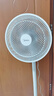 美的（Midea）電風(fēng)扇家用7葉落地扇搖頭電風(fēng)扇循臥室宿舍輕音風(fēng)扇臺(tái)式桌面小型風(fēng)扇臺(tái)地兩用升級(jí)款 白色丨7葉臺(tái)地兩用 曬單實(shí)拍圖