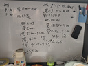 智鉆  50x100cm白板墻貼不傷墻可移除磁性涂鴉軟白板寫(xiě)字板掛式小黑板辦公會(huì)議教學(xué)家用可擦小白板紙 曬單實(shí)拍圖
