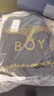 BOY2024新款夏褲子男女同款燙金純棉刺繡休閑工裝褲衛褲 XS 80-110斤穿 曬單實(shí)拍圖