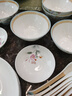 陶?qǐng)@夢(mèng)繁花似錦輕奢高級(jí)感家用喬遷碗盤(pán)餐具套裝喬遷禮物實(shí)用高檔送人 12寸魚(yú)盤(pán) 大菜盤(pán)-繁花似錦 曬單實(shí)拍圖