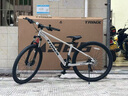 千里達(dá)（TRINX）千里達(dá)M985山地自行車(chē)禧瑪諾21速油壓碟剎霞光銀15寸 曬單實(shí)拍圖