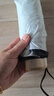 晴雨兩用umbrella超輕迷你口袋傘女防紫外線防曬黑膠扁五折傘遮陽 米白 手動 曬單實拍圖