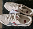 Onitsuka Tiger鬼塚虎男女板鞋復古時(shí)尚德訓鞋輕便運動(dòng)休閑鞋TOKUTEN 1183A907 米白色/灰色 37 曬單實(shí)拍圖