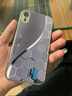 唯我范蘋(píng)果x手機殼xsmax電鍍玻璃新款iPhonexr保護套簡(jiǎn)約散熱輕薄全包直邊防摔硬殼高級創(chuàng  )意男女 iPhoneXR【經(jīng)典黑-彎曲菱形】 電鍍玻璃殼 曬單實(shí)拍圖