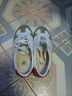 雙魚(yú)兔（SHUAGNYUTU）排球鞋牛筋底武術(shù)鞋男女帆布鞋運動(dòng)鞋田徑跑步鞋防滑透氣耐磨 白色 牛筋底排球鞋 42 內長(cháng)260 曬單實(shí)拍圖