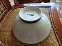 玉柏玉柏陶瓷景德鎮(zhèn)青花玲瓏瓷碗碟套裝家用中式高檔碗盤(pán)餐具喬遷送禮 9英寸和合器（幸福滿(mǎn)滿(mǎn)） 1頭 曬單實(shí)拍圖