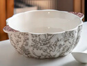 SUCCOHOMEWARE法式復(fù)古風(fēng)陶瓷南瓜湯碗大容量家用雙耳大湯碗面碗耐高溫可微波爐 布拉格-9寸雙耳南瓜湯碗+湯勺 曬單實拍圖