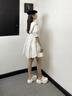 卓詩尼厚底洞洞鞋女2025年夏季新款舒適百搭珍珠水鉆包頭涼拖鞋沙灘涼鞋 淺米色 37-38 曬單實拍圖