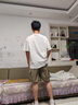 安初夏夏季短袖t恤男生休閑套裝帥氣搭配工裝短褲ins潮牌穿搭兩件套男裝 【2件裝】大M深灰+工裝短褲黑色 XL 曬單實(shí)拍圖