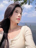 TFY人魚之淚項鏈女2025新款生日禮物送老婆高級感925銀莫桑鉆鎖骨鏈 人魚之淚項鏈【2克拉】 曬單實拍圖