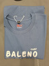 班尼路（Baleno）S&K系列短袖t恤男夏季美式潮牌休閑上衣情侶寬松透氣純棉五分袖男 曬單實(shí)拍圖