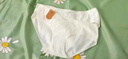 貓人孕婦內(nèi)褲女純棉100%抗菌襠嬰兒棉女士內(nèi)褲V型托腹孕早晚期三角褲 圓紋+菱形+華夫格+花朵- 4條 XL 【建議體重115-135斤】 曬單實拍圖