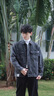 Lee dprre美式復古工裝牛仔夾克男士寬松大碼2025新款外套男春秋款潮牌男裝 藍色 lee01 2XL (適合160-180斤) 曬單實(shí)拍圖